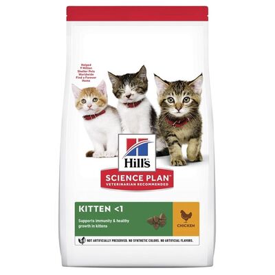 Hills - Hills Kitten Chicken Tavuklu Yavru Kedi Maması 3 Kg