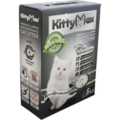 KittyMax - KittyMax Aktif Karbonlu Kedi Kumu 6 L